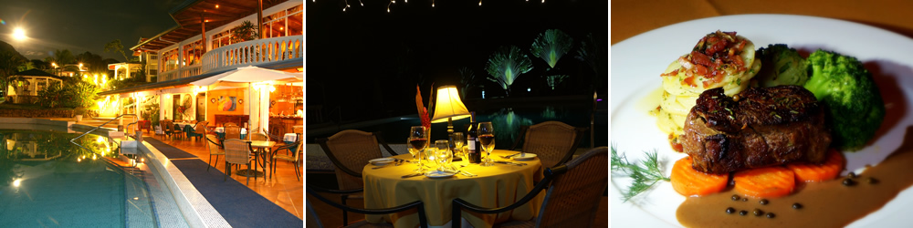 Restaurante Pura Vida, Hotel Cristal Ballena